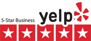 Yelp 5-Star Badge